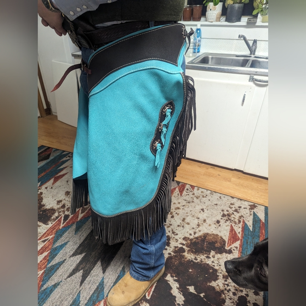 Western Riding Chinks/Chaps - Picture 2 of 6